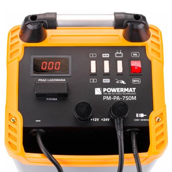 Пуско зарядное и зарядное устройство Powermat PM-PA-750M 75 A - 100 A photo 4