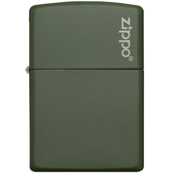 Brichetă Zippo Classic Green Matte Zippo Logo Green/ Alamă photo 2 Brichetă Zippo Classic Green Matte Zippo Logo Green/ Alamă photo 2
