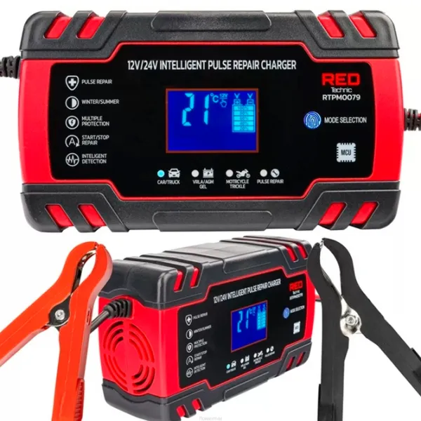 Автомобильное зарядное устройство Red Technic RTPM0079 - 8 A photo 5