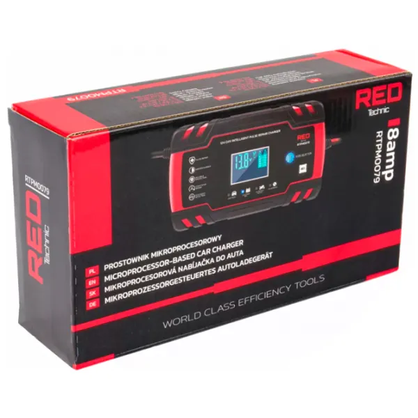 Автомобильное зарядное устройство Red Technic RTPM0079 - 8 A photo 6