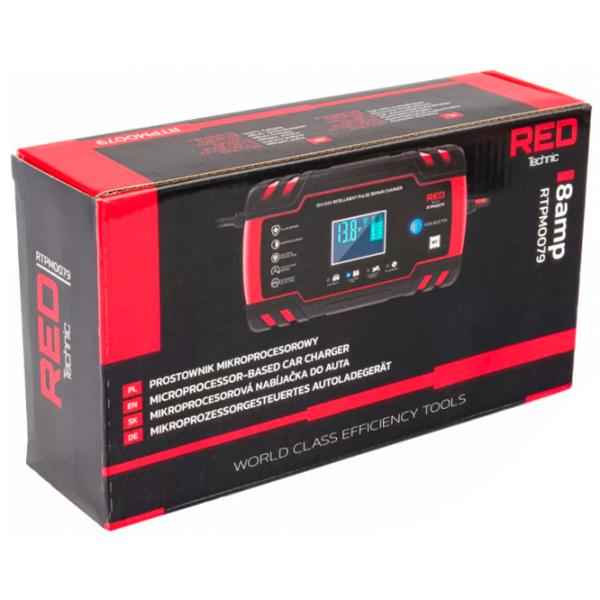 Автомобильное зарядное устройство Red Technic RTPM0079 - 8 A photo 6