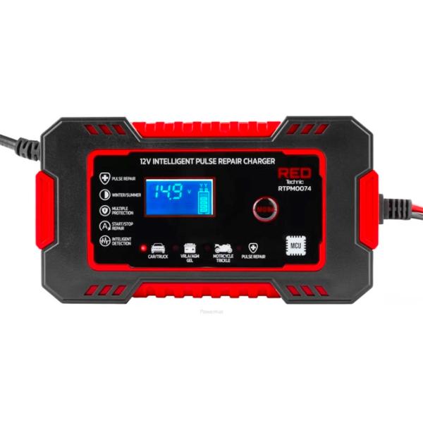 Автомобильное зарядное устройство Red Technic RTPM0074 6 A - 12 A photo 1