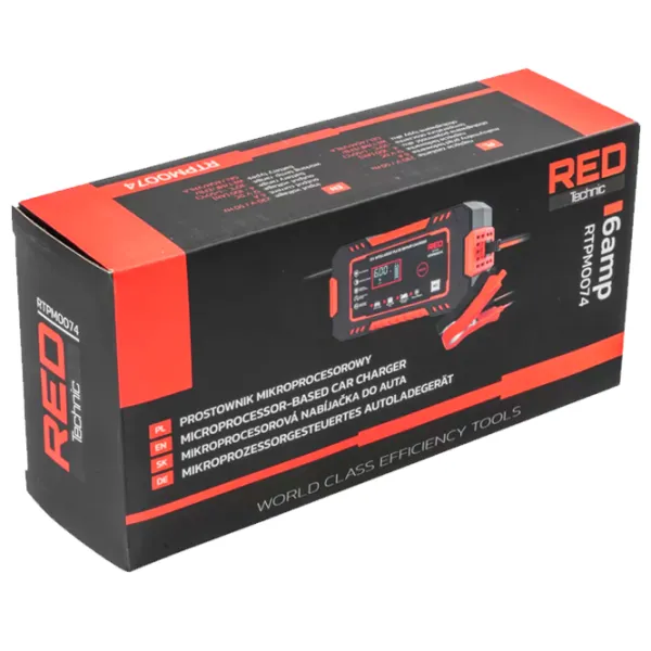 Автомобильное зарядное устройство Red Technic RTPM0074 6 A - 12 A photo 4