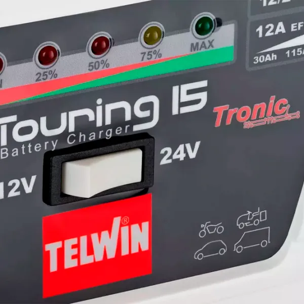 Автомобильное зарядное устройство TELWIN Touring 15 4.5 A - 12 A photo 4