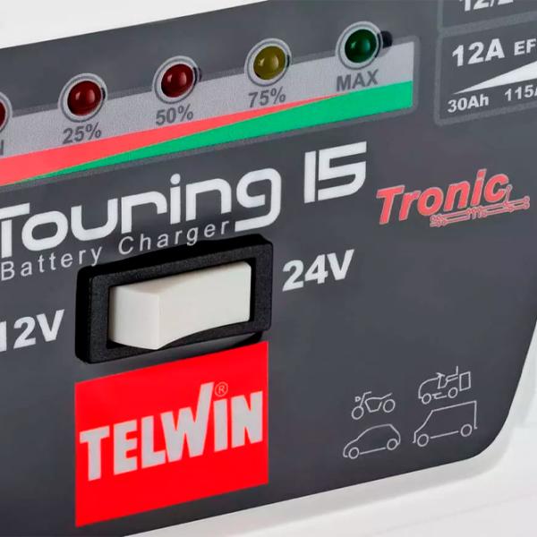Автомобильное зарядное устройство TELWIN Touring 15 4.5 A - 12 A photo 4