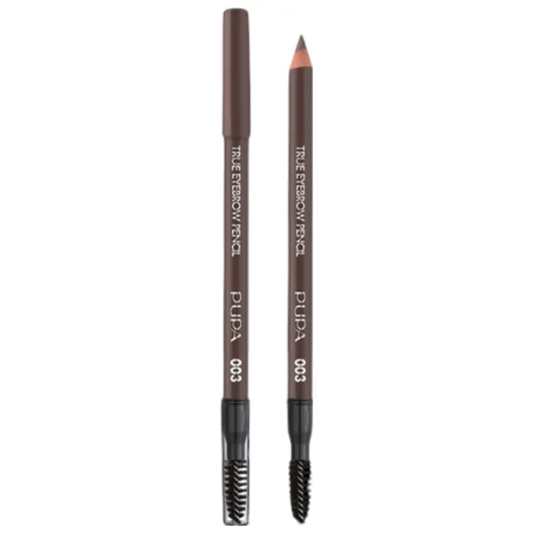 Карандаш для бровей Pupa True Eyebrow Тёмно-коричневый photo 1