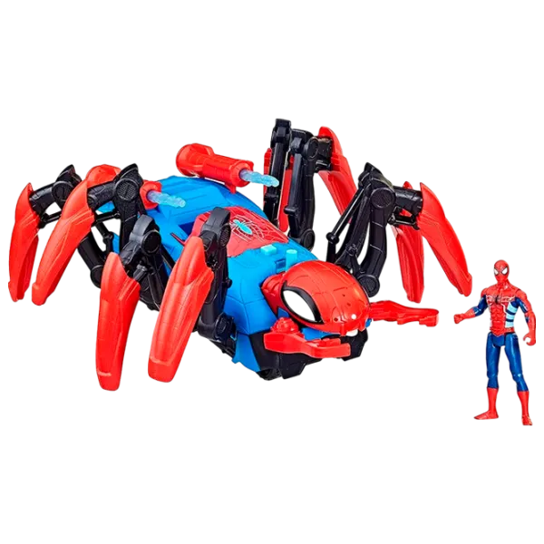 Figurine Hasbro Spider-Man Playset Crawl N Blast Spider 4+/ Red photo 1