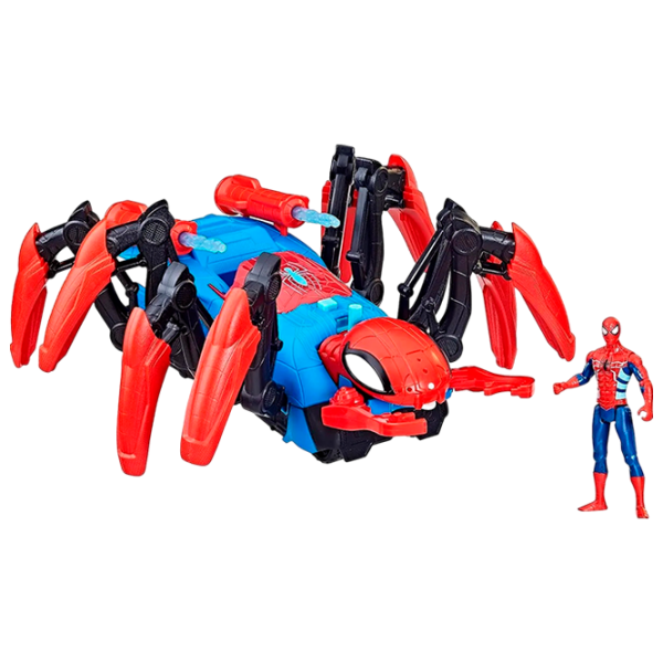 Figurine Hasbro Spider-Man Playset Crawl N Blast Spider 4+/ Red photo 1