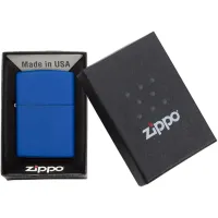 Зажигалка Zippo Royal Blue Blue/ Латунь photo 3