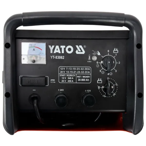 Пуско зарядное и зарядное устройство Yato YT83062 - 40 A photo 3