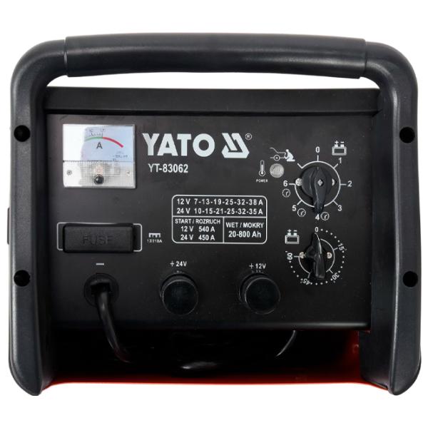 Пуско зарядное и зарядное устройство Yato YT83062 - 40 A photo 3