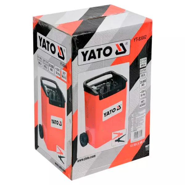 Пуско зарядное и зарядное устройство Yato YT83062 - 40 A photo 5