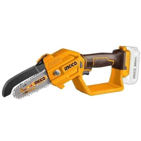 Fierăstrău cu lanţ INGCO CGSLI2058 cu acumulator/ Yellow photo 1