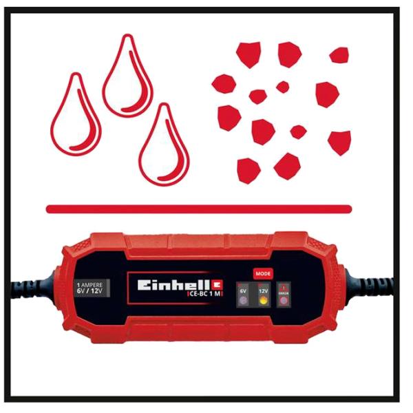 Încărcător auto Einhell CC-BC 1 - 1 A photo 5