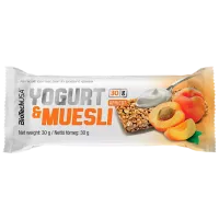 Протеиновые батончики BioTechUSA Yogurt & Muesli Персик (5999076206179) 