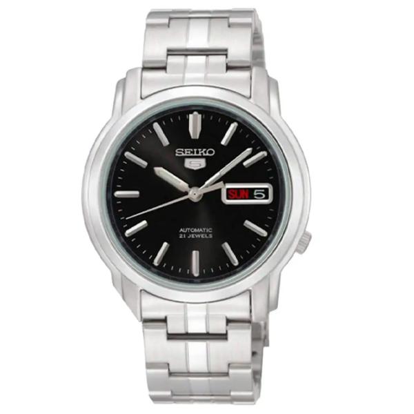 Ceas de mână pentru bărbați Seiko SNKK71K1 Mecanic/ 37.5 mm photo 1 Ceas de mână pentru bărbați Seiko SNKK71K1 Mecanic/ 37.5 mm photo 1