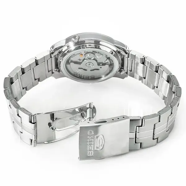 Ceas de mână pentru bărbați Seiko SNKK71K1 Mecanic/ 37.5 mm photo 2 Ceas de mână pentru bărbați Seiko SNKK71K1 Mecanic/ 37.5 mm photo 2