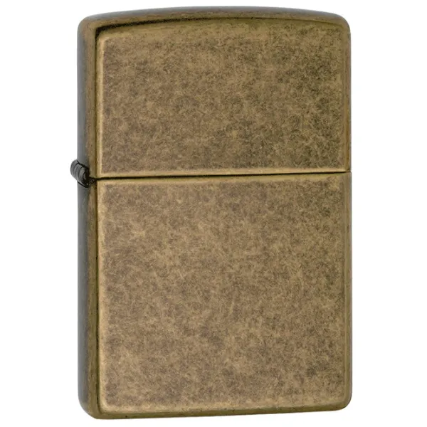 Brichetă Zippo Classic Antique Brass Gold/ Alamă photo 2
