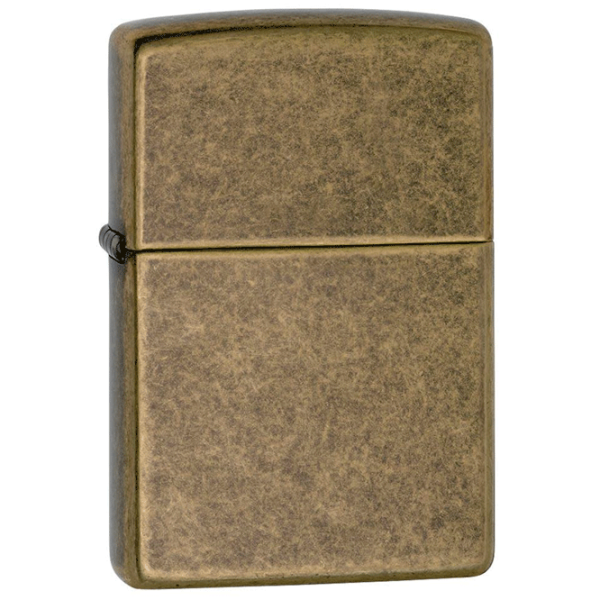 Brichetă Zippo Classic Antique Brass Gold/ Alamă photo 2