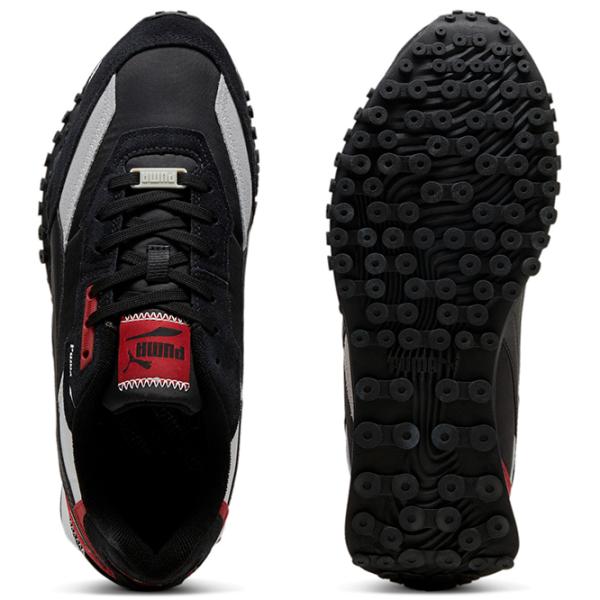 Adidași pentru bărbați Puma Blktop Rider 40 / Black White photo 6