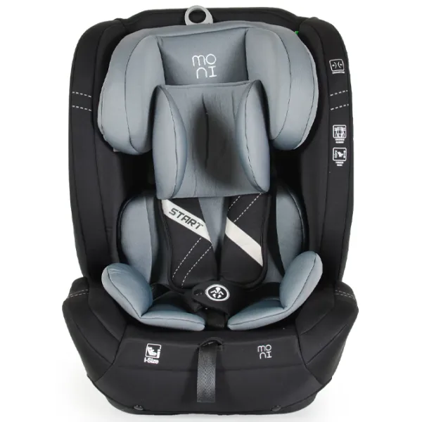 Scaun auto Moni Start  1 an - 12 ani / 36 kg / Gray photo 2 Scaun auto Moni Start  1 an - 12 ani / 36 kg / Gray photo 2