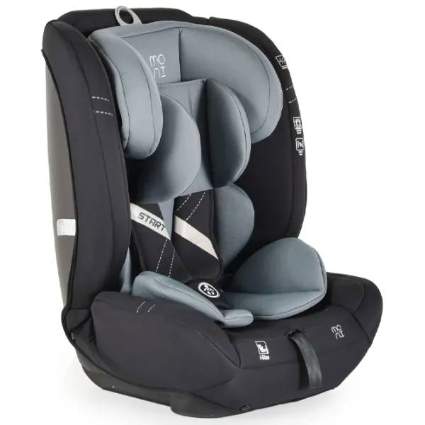 Scaun auto Moni Start  1 an - 12 ani / 36 kg / Gray photo 4 Scaun auto Moni Start  1 an - 12 ani / 36 kg / Gray photo 4