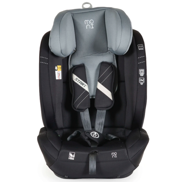 Scaun auto Moni Start  1 an - 12 ani / 36 kg / Gray photo 5 Scaun auto Moni Start  1 an - 12 ani / 36 kg / Gray photo 5
