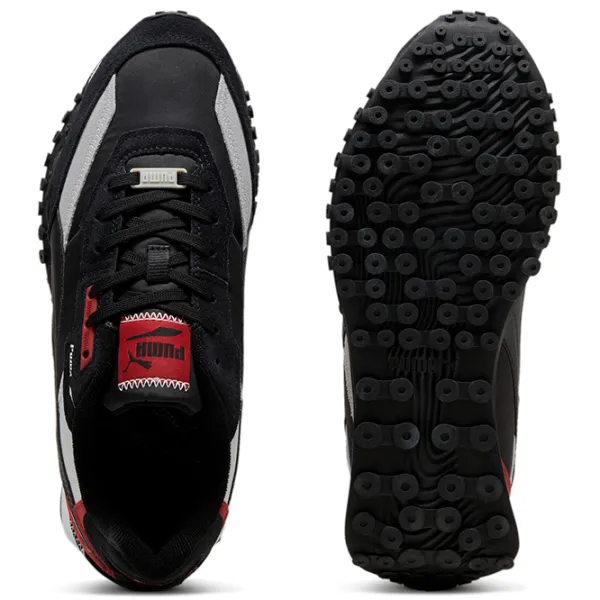 Adidași pentru bărbați Puma Blktop Rider 42.5 / Black White photo 6