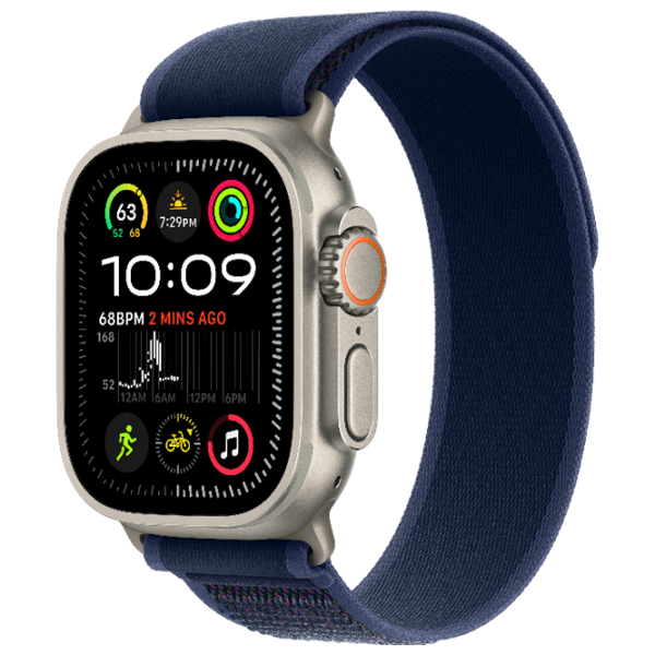 Ceas inteligent Apple Watch Ultra 2 1.92"/ 49 mm/ Natural Titanium - Blue Trail/ MX4L3 photo 1