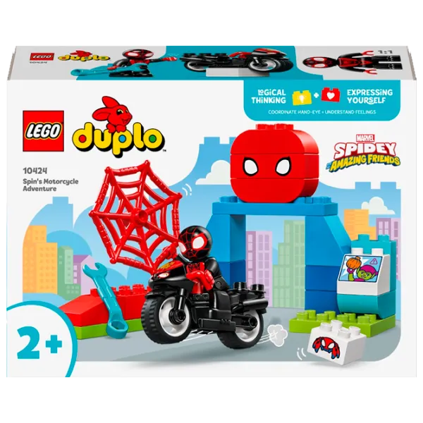 Constructor LEGO Spin'S Motorcycle Adventure Motocicletă/ Black photo 1
