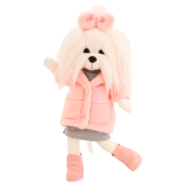 Jucărie moale Orange Toys Animals LD5/ 100 3+/ White photo 1