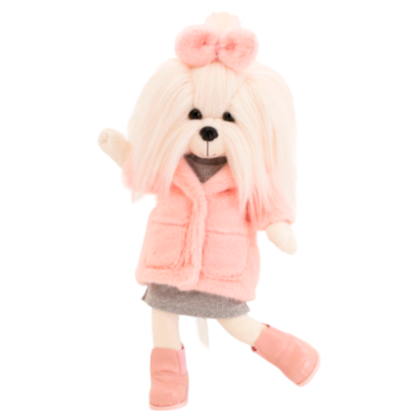 Jucărie moale Orange Toys Animals LD5/ 100 3+/ White photo 1
