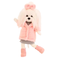 Мягкая игрушка Orange Toys Animals LD5/ 100 3+/ White