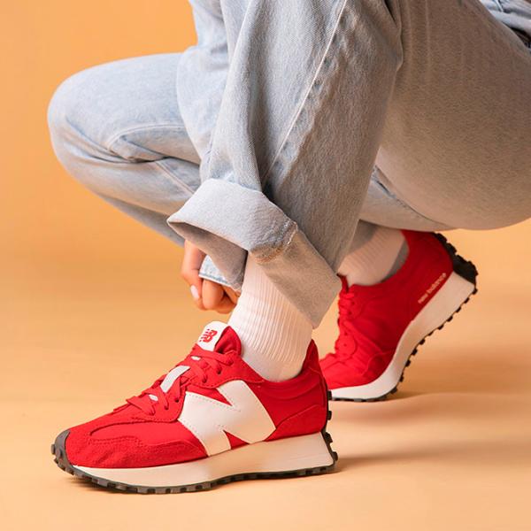 Adidași pentru bărbați New Balance 327 42.5/ Red photo 6