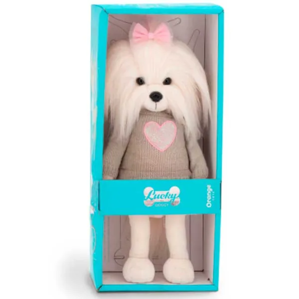 Jucărie moale Orange Toys Animals LD5/ 101 3+/ White photo 5