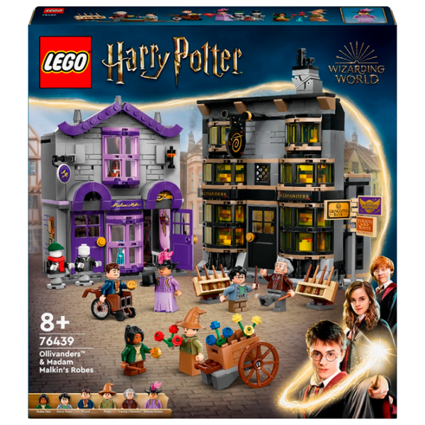 Constructor LEGO Ollivanders & Madam Malkin'S Robes Scenă din film/ Multicolor photo 1