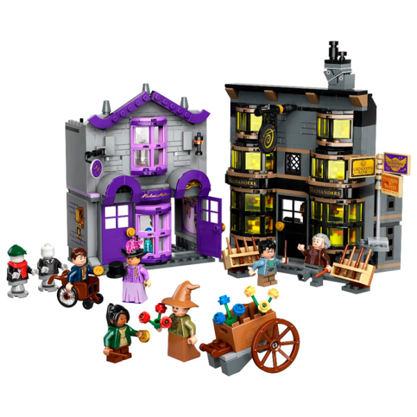Constructor LEGO Ollivanders & Madam Malkin'S Robes Scenă din film/ Multicolor photo 2