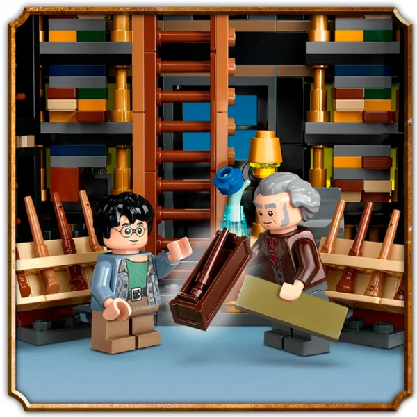 Constructor LEGO Ollivanders & Madam Malkin'S Robes Scenă din film/ Multicolor photo 4