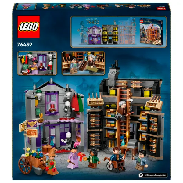 Constructor LEGO Ollivanders & Madam Malkin'S Robes Scenă din film/ Multicolor photo 12