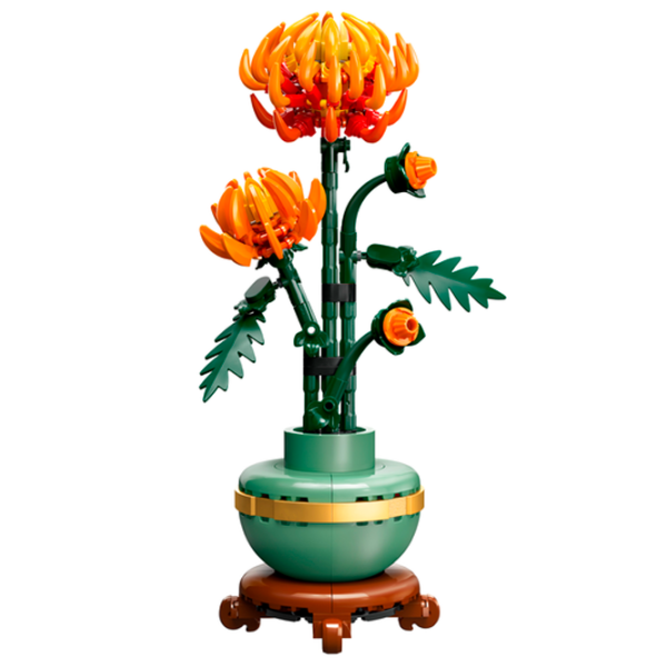 Constructor LEGO Chrysanthemum Flori/ Green photo 2