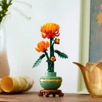 Constructor LEGO Chrysanthemum Flori/ Green photo 3