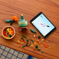 Constructor LEGO Chrysanthemum Flori/ Green photo 8