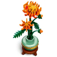 Constructor LEGO Chrysanthemum Flori/ Green photo 9