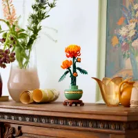 Constructor LEGO Chrysanthemum Flori/ Green photo 13