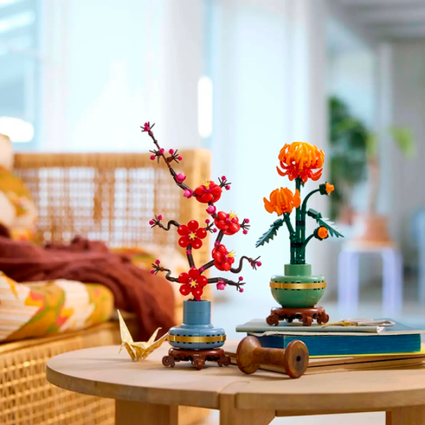 Constructor LEGO Chrysanthemum Flori/ Green photo 14