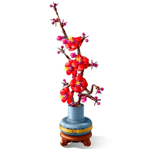 Constructor LEGO Plum Blossom Flori/ Red photo 3