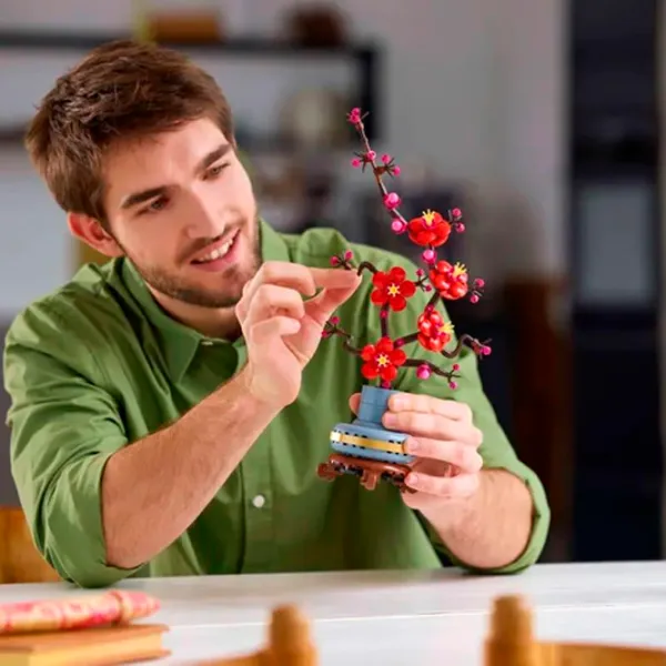 Constructor LEGO Plum Blossom Flori/ Red photo 6