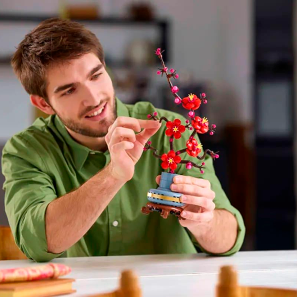 Constructor LEGO Plum Blossom Flori/ Red photo 6