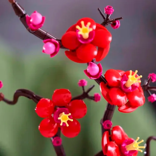 Constructor LEGO Plum Blossom Flori/ Red photo 8