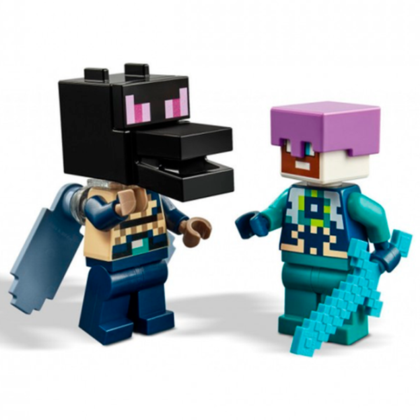 Constructor LEGO The Ender Dragon and End Ship Dragon/ Violet photo 10